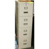 Image 1 : BEIGE COMMANDER 4 DRAWER FILING CABINET