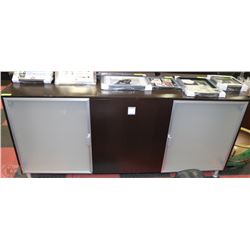 GLASS 2 DOOR SIDEBOARD