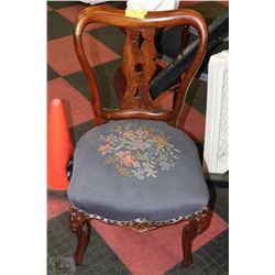 VINTAGE PARLOUR CHAIR