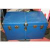 Image 1 : LARGE BLUE STORAGE TRUNK