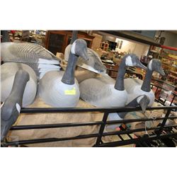 LOT OF 56 ASSORTED GOOSE DECOYS