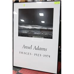 ANSEL  ADAMS IMAGE FRAMED 1923-1974