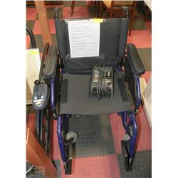 MAPLE LEAF MP 2 FOLDING POWER CHAIR WITH CHARGER