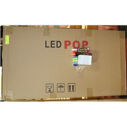 LARGE LED WRITE UP BOARD WITH MARKERS