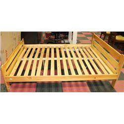 PINE QUEEN SIZE BEDFRAME