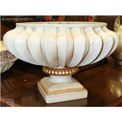 LARGE NEW CENTERPIECE BOWL ON PEDESTAL BASE
