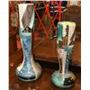 Image 1 : 2 ABSTRACT SHOWHOME VASES