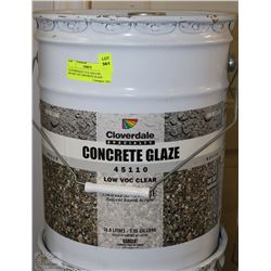 CLOVERDALE 5 U.S. GALLON BUCKET OF CONCRETE GLAZE