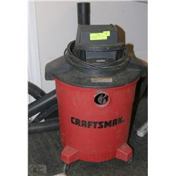 CRAFTSMAN 20L SHOP VAC WITH ATTACHMENTS