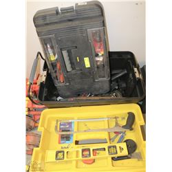 LARGE STANLEY MOBILE TOOL CHEST WITH CONTENTS