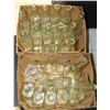 Image 1 : 2 CASES OF 12 "MUSICAL" CLEAR WINE BOTTLES