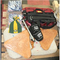 PALLET OF MISCELLANOUS SOUVENERS AND MORE;