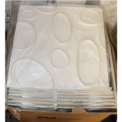 BOX OF 3D WALLBOARD