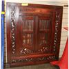 Image 1 : INTRICATE WOODEN DOUBLE DOOR WALL MIRROR