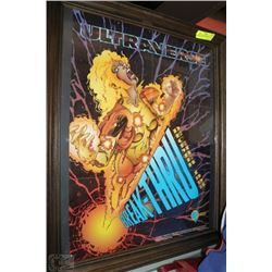 FRAMED ULTRAVERSE BY MALIBU COMIC DISPLAY