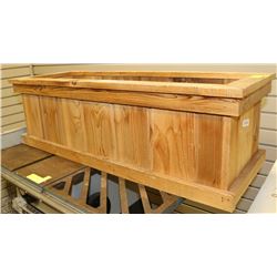 CEDAR PLANTER BOX 12"X10"X35"