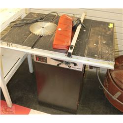 ROCKWELL MODEL 9 HOMECRAFT TABLE SAW W/ 4 EXTRA