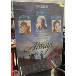 "ALWAYS" MOVIE THEATER POSTER BOARD 26"X36"