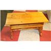 Image 1 : ALBERTA HAND MADE WOOD COFFEE/END TABLE