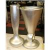 Image 1 : 2 SHOWHOME SILVER VASES