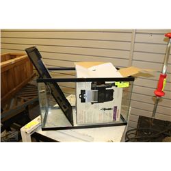 5 GALLON AQUARIUM WITH ACCESSORIES