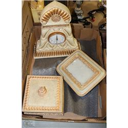 FLAT WITH NEW 3PC MATCHING DECORATIVE MANTLE