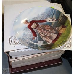ANTIQUE COLLECTOR PLATES 2  SOUND OF MUSIC, NORMAN