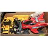 Image 1 : LOT OF R/C CARS CAT MACHINES, CRANE, BULLDOZER ARE