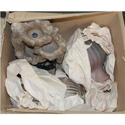 MISC WITH TABLE TOP WATER FOUNTAIN AND 2