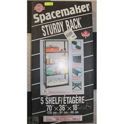 SPACE MAKER 70" X 36" X 18" STORAGE RACK