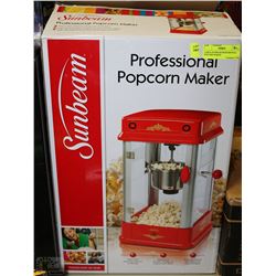 LARGE SUNBEAM PROFESSIONAL POPCORN MAKER