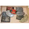 Image 1 : BELT BUCKLE COLLECTION 9 QTY