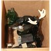 Image 1 : COLLECTION OF AVON FRAGRANCE BOTTLES; MOOSE, BOAT,