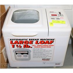 EXTRA LARGE WELBILT LARGE LOAF 1-1/2 LB BREAD