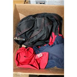BUNDLE OF ASSORTED SPORTS JACKETS & SHIRTS