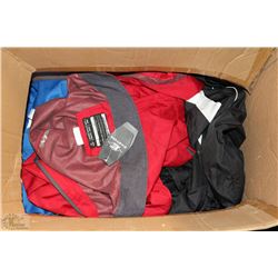 BUNDLE OF SIX ASSORTED SPORTS JACKETS & SHIRTS