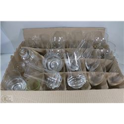 WINE GLASSES, BRANDY GLASSES, DRINKING GLASSES,