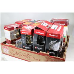 FLAT WITH ASSORTED STORE RETURN DOOR HANDLE KITS