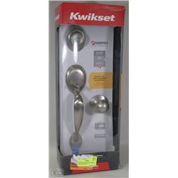 KWIKSET STORE RETURN FRONT DOOR HANDLE SET
