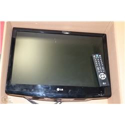 LG 22" T.V. WITH REMOTE - NO MOUNT