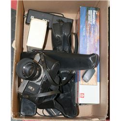 MAMIYA/SEKOR CAMERA  AND ALL ACCESSORIES