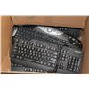 Image 1 : BOX OF LENOVO COMPUTER KEYBOARDS