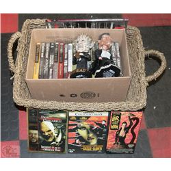 LARGE MASTERS OF HORROR COLLECTION WITH BOBBLE-