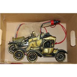 SPANISH WINE CANTEEN WITH 3 CAR WALL HANGINGS