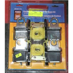 NEW CAMBUCKLE & ANCHOR TIE DOWN SET