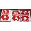 Image 1 : 3 PKS OF FIRE EXTINGUISHER SIGNS