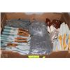 Image 1 : HUGE LOT OF ASSORTED MENS WORK GLOVES