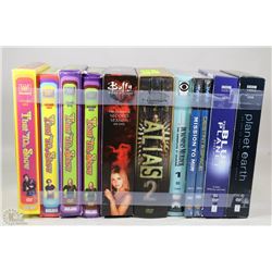 LOT OF 11 SEASON / DOCUMENTARY DVD'S