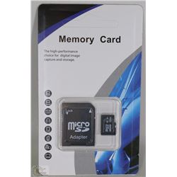 NEW 32GB MICRO SD WITH ADAPTER