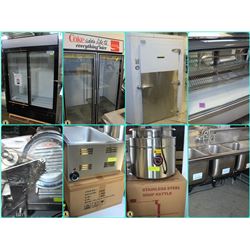 FEATURED STARTING AT 12PM RESTAURANT EQUIPTMENT